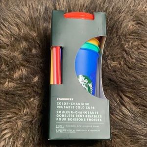 Starbucks color changing cups
